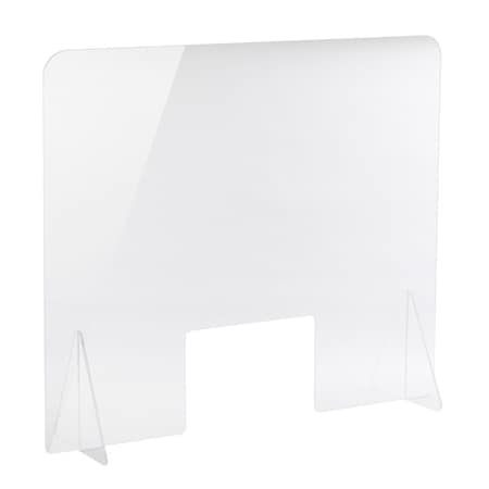 Tablecraft Freestanding Countertop Shield, 36x30x0.2 CWACR36-PT