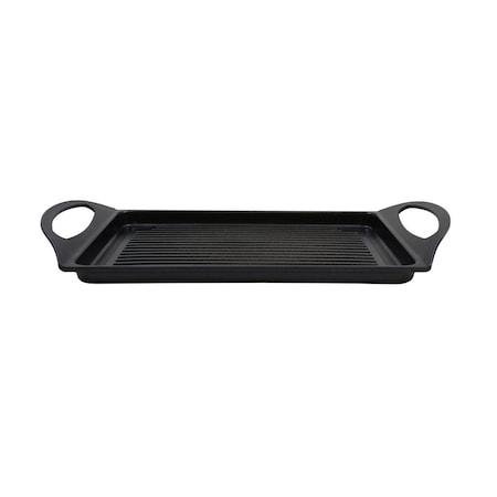 Tablecraft Grill Pan, Die Cast, Aluminum, 18" x 11" CWDC1070