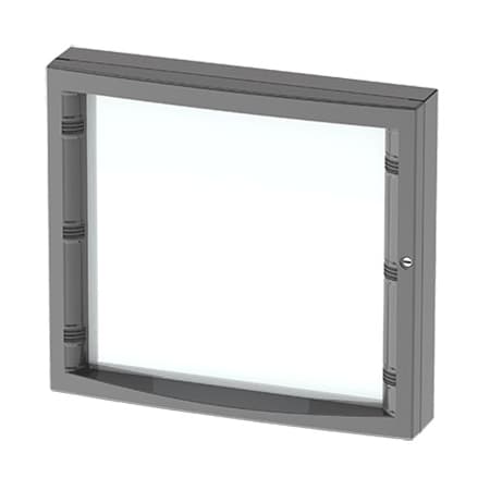 Nvent Hoffman CONCEPT Deep Hinged Window Kit, fits 310x360mm, Steel CWHD3136