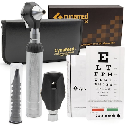 Cynamed Fiber Optic Ear Scope Set, Multi-Function CYZR-1092