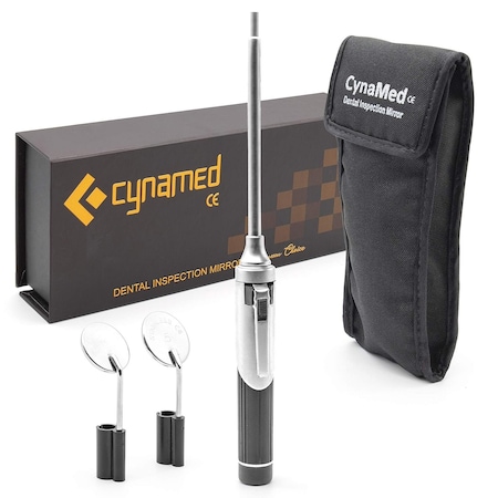 Cynamed Dental Oral Inspection Mirror with LED P CYZR-994