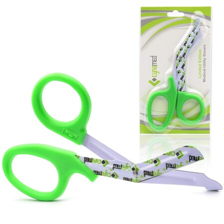 Cynamed Nurse Bandage Scissors -Green - Patient CYZR-1021