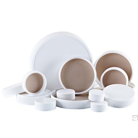 Qorpak Qorpak 20-400 ValuLine White Ribbed Poly 239071