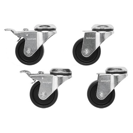 Nvent Hoffman Caster Kit, fits Frame, Steel PC1M12