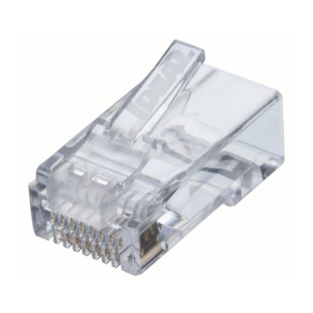 Ideal Cat6 Feedthru Rj45 Modplg 25PK, PK25 85-375