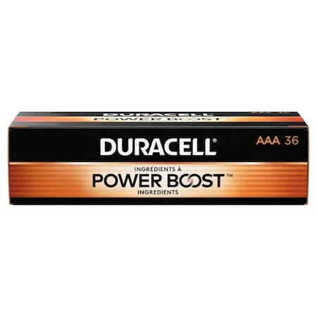トップス aaa36 Duracell CopperTop Alkaline Battery, AAA 1.5V DC 36 PK MN24P36 | Zoro