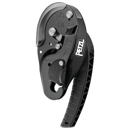 Petzl Petzl ID L Descender Black for 12.5 mm to 13 mm ropes D020BA01