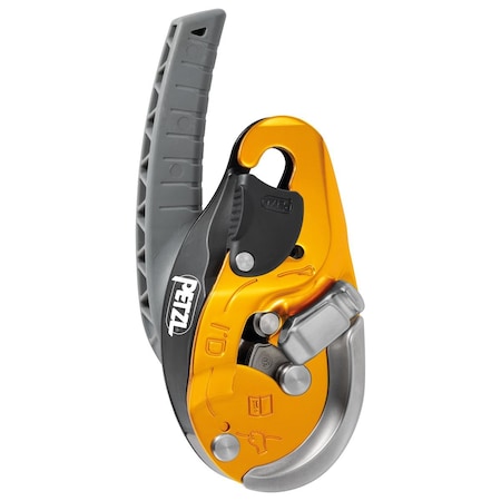 Petzl ID EVAC descender for lowering from an anchor, ANSI And NFPA, Yellow D020CA00