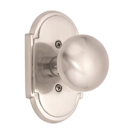 Brass Accents Palladian Plate Passage Set, 2 3/8 D07-K023A-NET-619