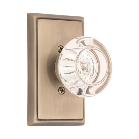Brass Accents Quaker Passage Set 2 3/8 D07-K537A-EMP-609