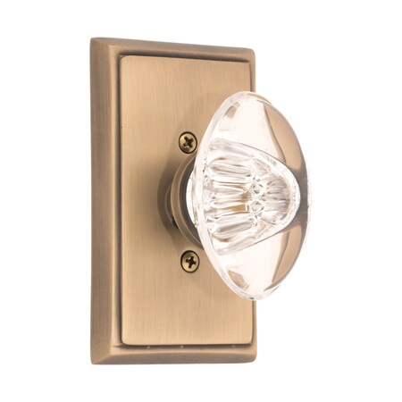 Brass Accents Quaker Privacy Set 2 3/8 D07-K537G-GTN-609