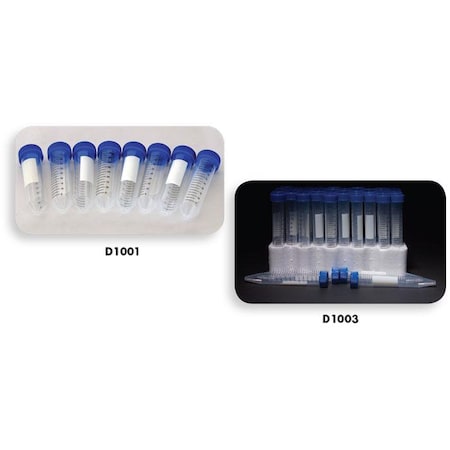 United Scientific Centrifuge Tubes, Conical Bottom, PK50 D1003