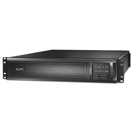 Apc UPS System, 3000VA, Line Interactive, Out: 120V AC In: 120V AC SMX3000RMLV2UNC