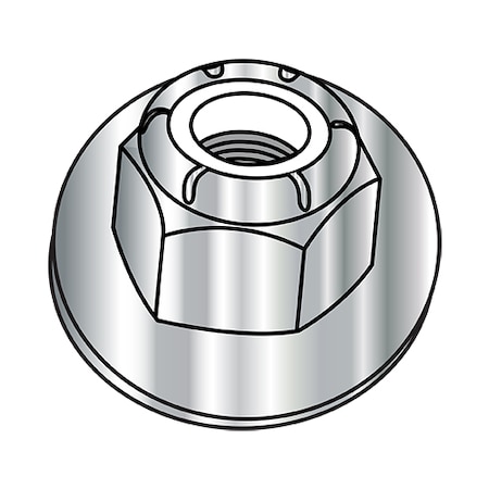 Zoro Select Lock Nut, M6-1.00, Stainless Steel, Not Graded, Plain, 1000 PK M6D6926A2