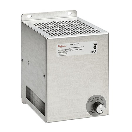 Nvent Hoffman Electric Heaters, 6.38x5.00x6.25, Gray, Aluminum DAH13002C