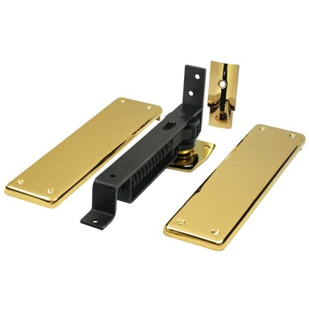 Deltana Lifetime Brass Spring Hinge DASH95CR003