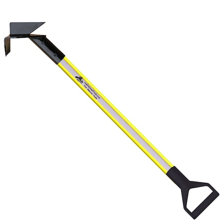 Leatherhead Tools Hi-Viz Yellow Drywall Hook, 14 ft. and D DBY-14DH-D