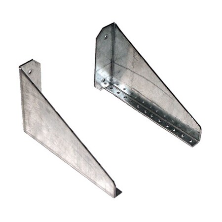 Nvent Hoffman Equipment Rack Angles, 4ru, Steel DBERA4U