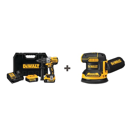Dewalt Cordless Hammer Drill Kit w/ Sander DCD996P2/DCW210B