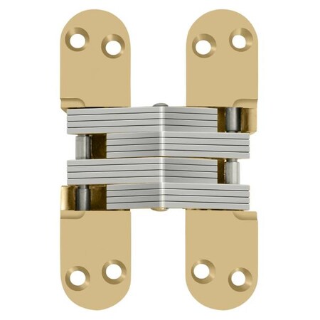 Deltana Hinge Satin Brass 4-5/8"X1 1/8" DCH218U4