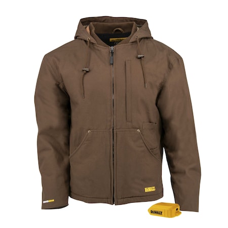 Dewalt Unisex DEWALT(R) Unisex Heated Heavy Duty Work, Heats Up to 9 hr. , 20 DCHJ076ATB-XL
