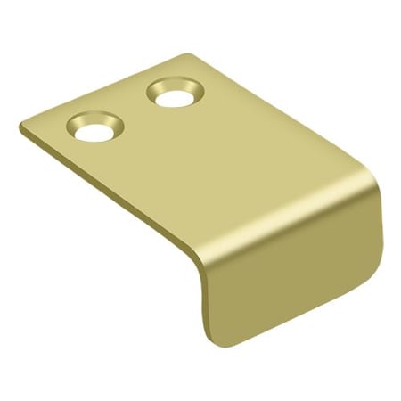 Deltana Drawer, Cabinet, Mirror Pull, 1" X 1-1/2" Bright Brass DCM115U3