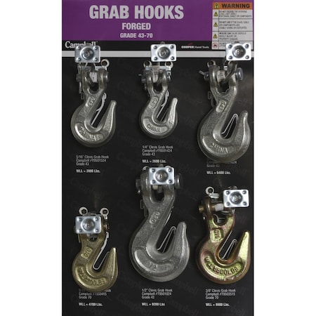 Campbell Chain & Fittings Displayforged Clevis Grb Hksgr 43 And 70 DD0720161