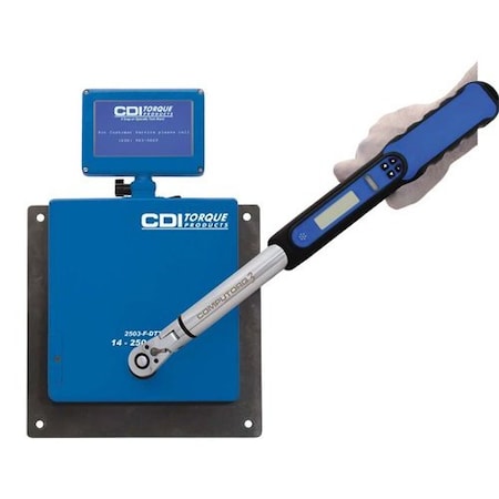 Cdi Digital Torque Tester, 5-50in-lb, 1/4" D 501-I-DTT