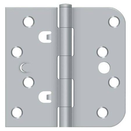 Deltana Satin Chrome Door and Butt Hinge DE44058TT26D