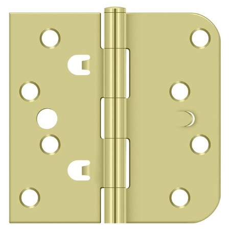 Deltana Zinc Dichromate Door and Butt Hinge DE44058TT2D