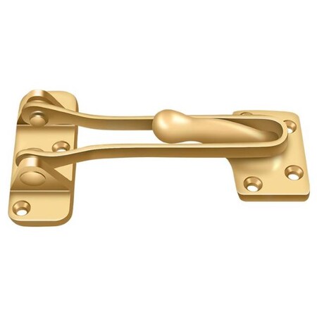 Deltana Door Guard Lifetime Brass 4" DG425CR003