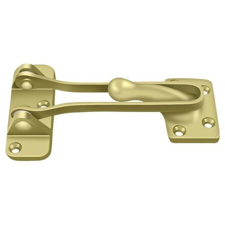 Deltana Door Guard Bright Brass 4" DG425U3