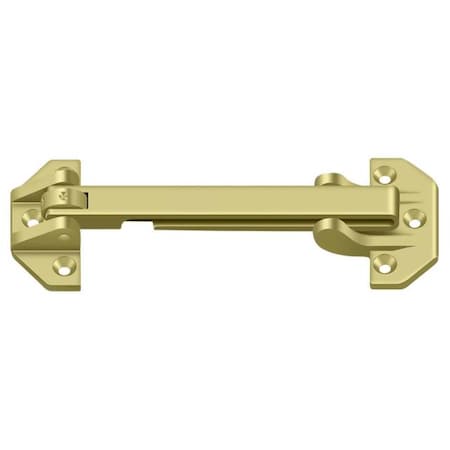 Deltana Door Guard Bright Brass 6-3/4" DGSB675U3