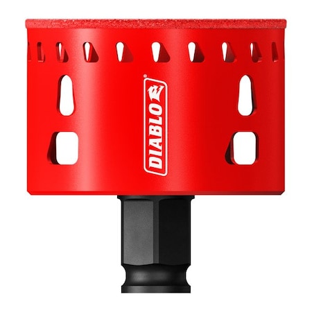 Diablo Diamond Grit Hole Saw, 2-1/2 in dia DHS2500DG