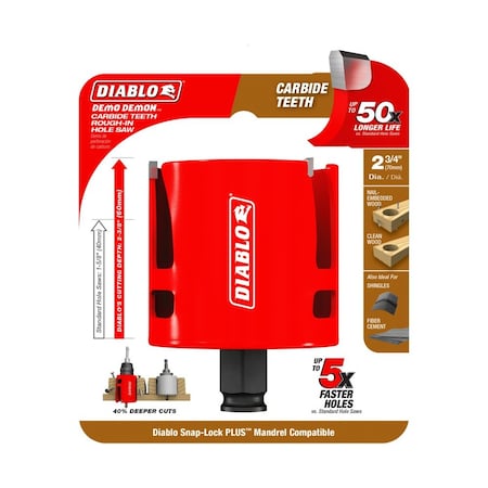 Diablo Circular Saw Blade, Carbide Tipped DHS08SCTR