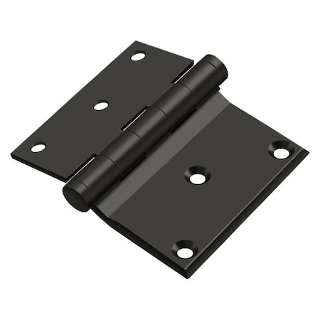 Deltana Oil Rubbed Bronze Door and Butt Hinge DHS3035U10B