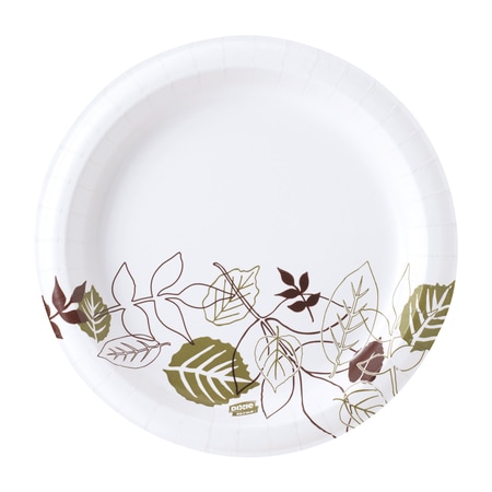 DIXIE Dixie® Paper Plates, 9" Heavyweight, White, 500/Case DIX320