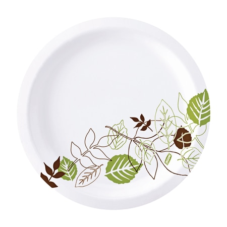 Paper Plates - 9 Heavy-Duty, White - 500pk