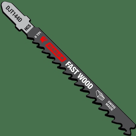 Diablo JigsawBlade, L:4", CarbonSteel, PK5, TPI:6 DJT144D5