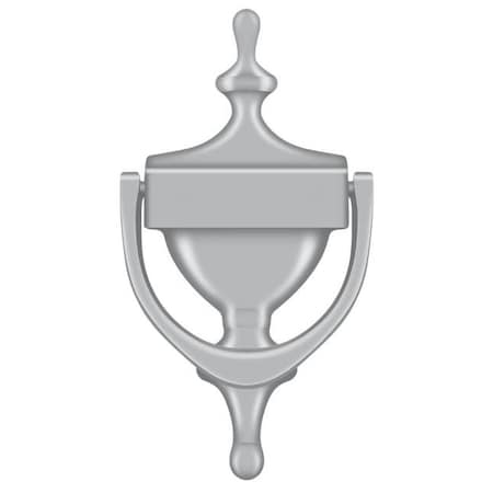 Deltana Door Knocker, Victorian Satin Chrome DK7356U26D
