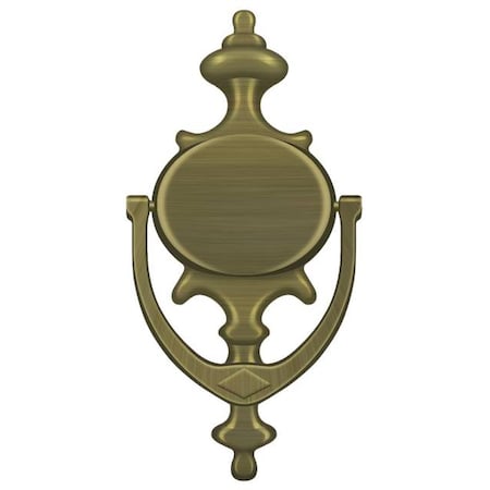 Deltana Door Knocker, Imperial Antique Brass DK854U5