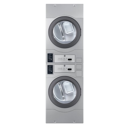 Crossover Stacked Dryers, 7 cu. ft., 22 lb. Capacity, Gas, Card DLHS2817GDC