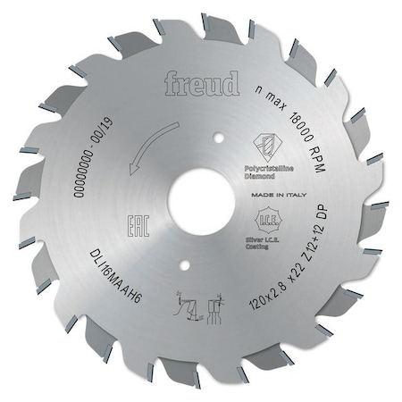 Diablo PCD Scoring Blade, 120 in dia DLI16MAAH6