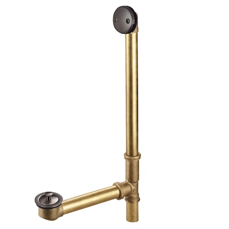 Kingston Brass DLL3185 18" Tub Waste & Overflow With Lift & Lock Drain DLL3185