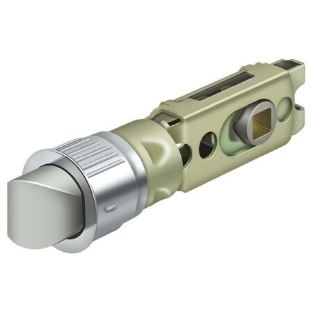 Deltana Drive In Latch Adjustable Privacy/Passage Bright Chrome DLP23875U26