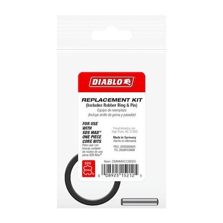 Diablo Core Cutter Ring and Pin DMAMXCC9020