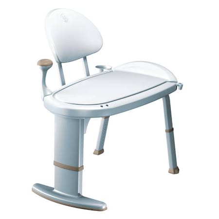 Moen Transfer Bench Glacier White DN7105