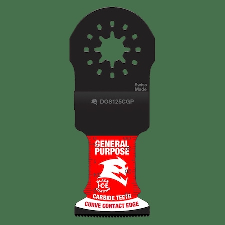 Diablo OscillatingToolBlade, L:3.5", Carbide, PK3 DOS125CGP3