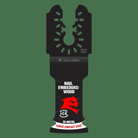 Diablo OscillatingToolBlade, L:4.25", Bi-Metal DOU125BW