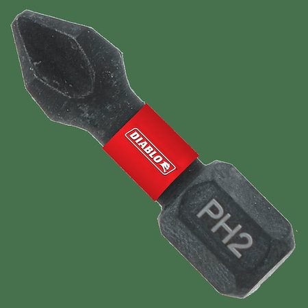 Diablo Driver Bit Range Of Phillips Bits D, PK5 DPH21P5